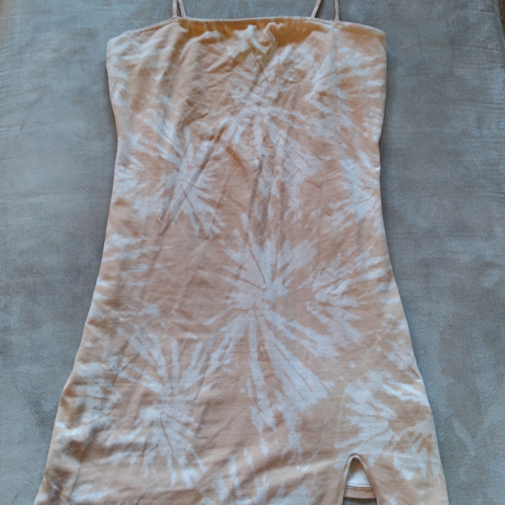 H&M Divided, Size L, Bodycon mini Dress, Tie dye print